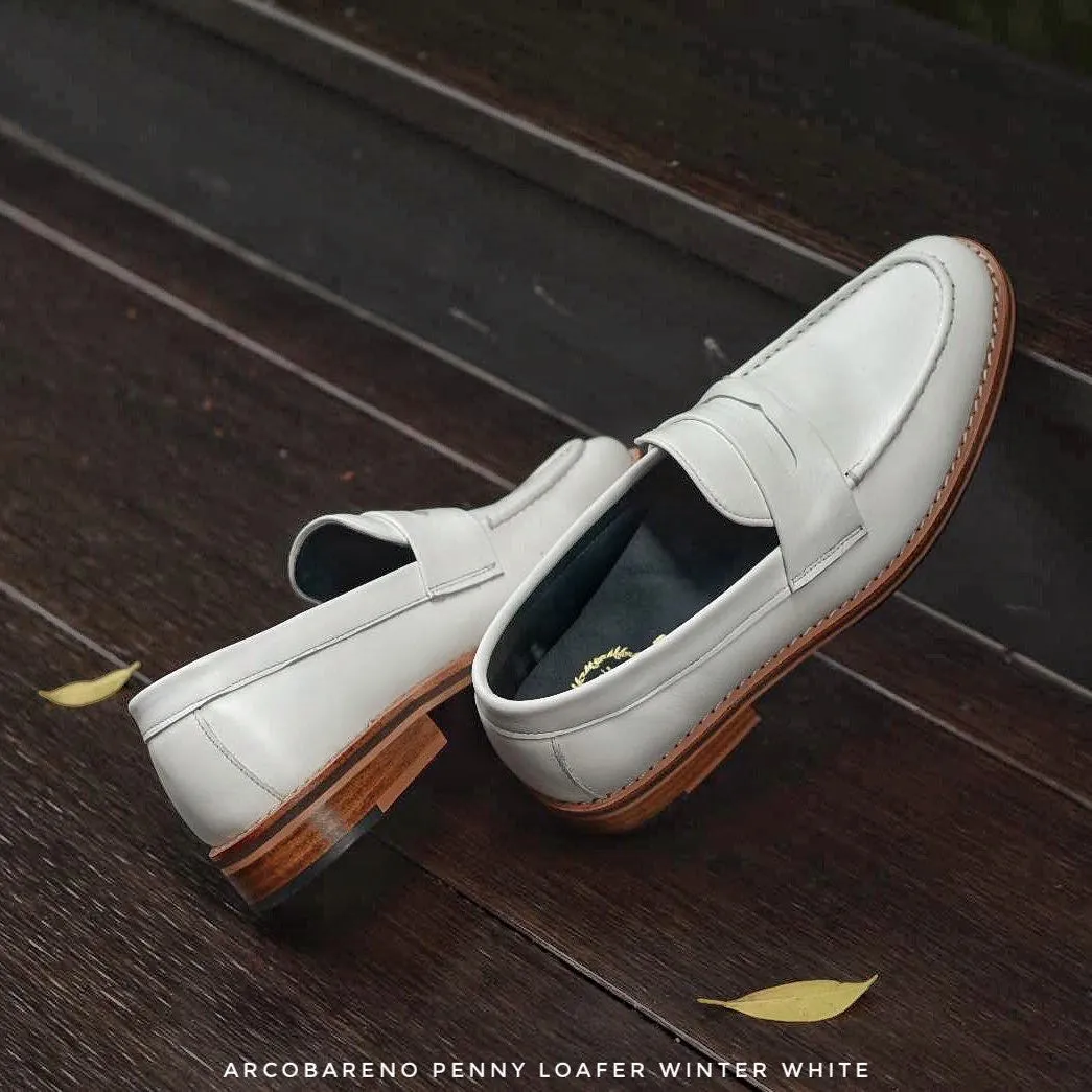 509 Penny Loafer MattWhite