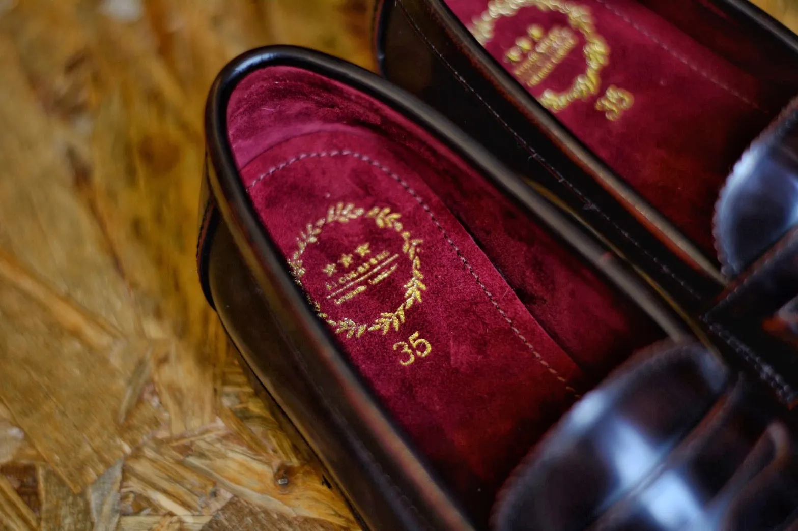 509 Women Penny Loafer Burgundy