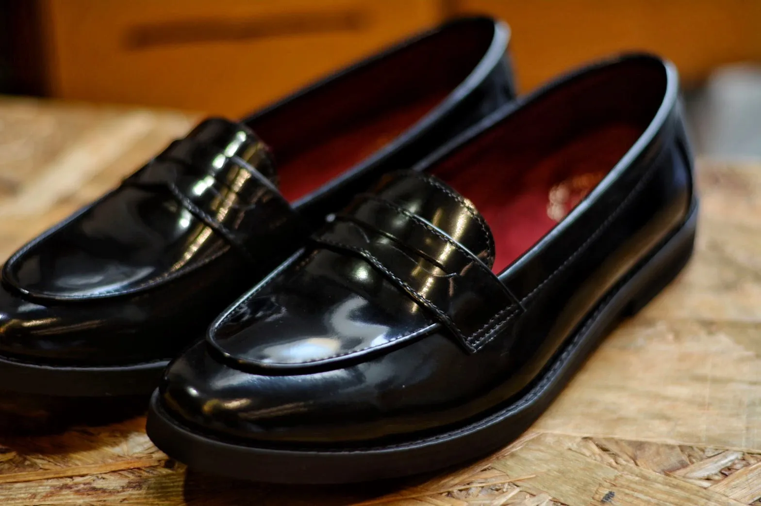 509 Women Penny Loafer PianoBlack