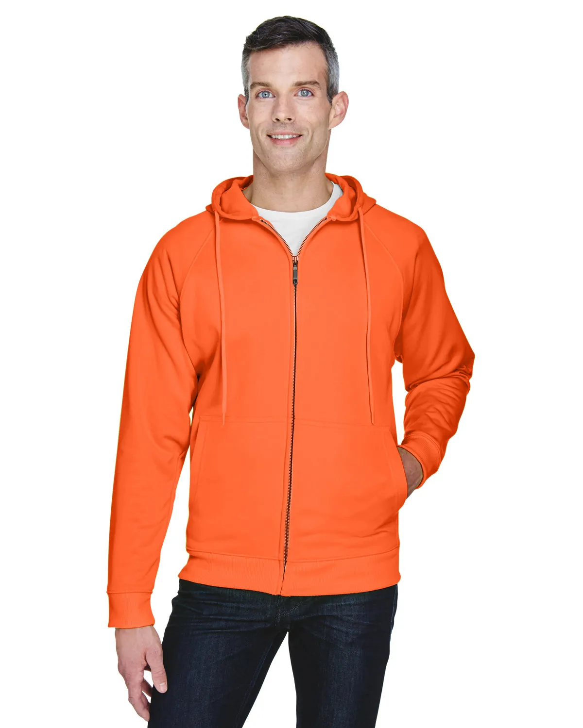 8463 UltraClub® Adult Rugged Wear Thermal-Lined Full-Zip Jacket  SKU: 8463