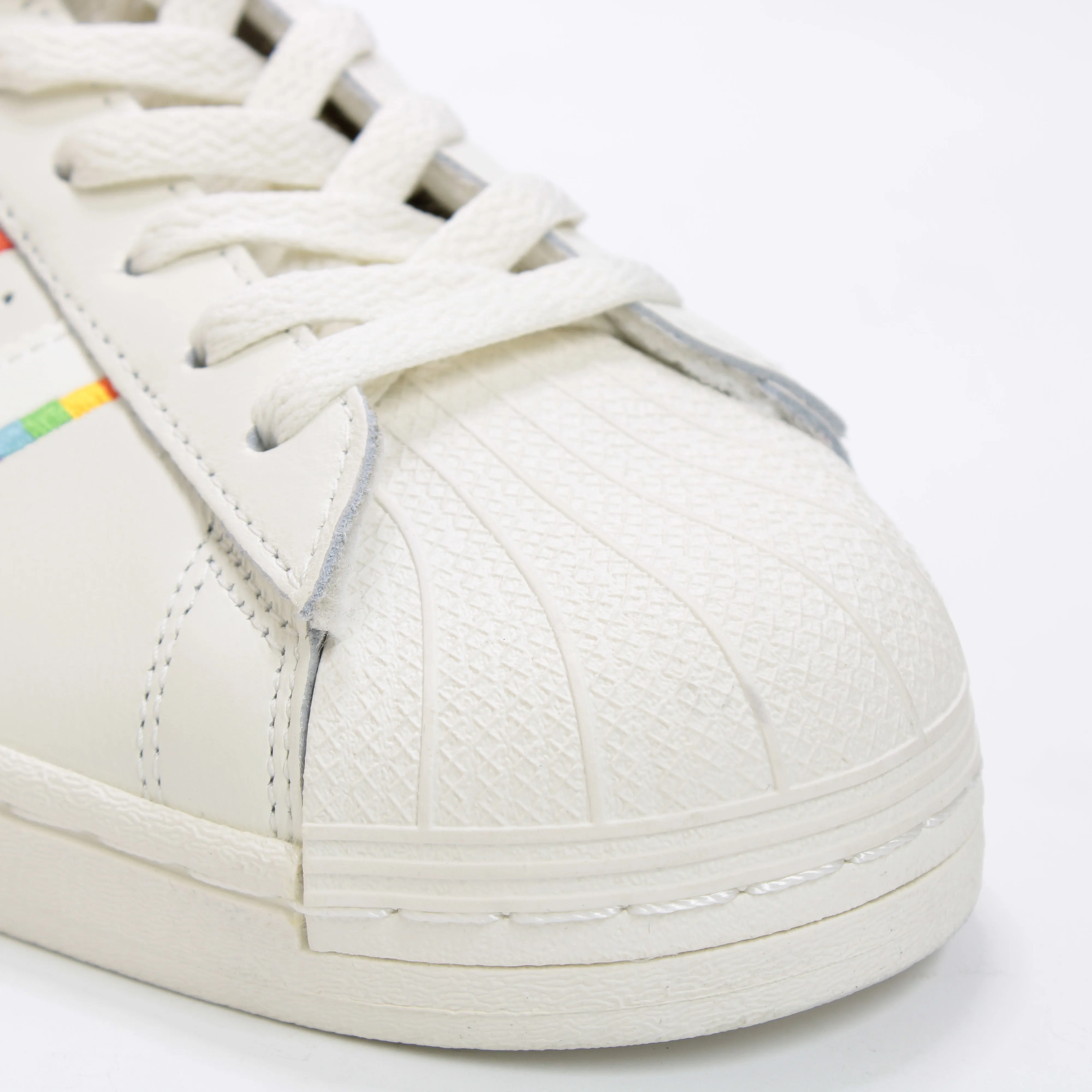 adidas Superstar Trainers Cream Pride