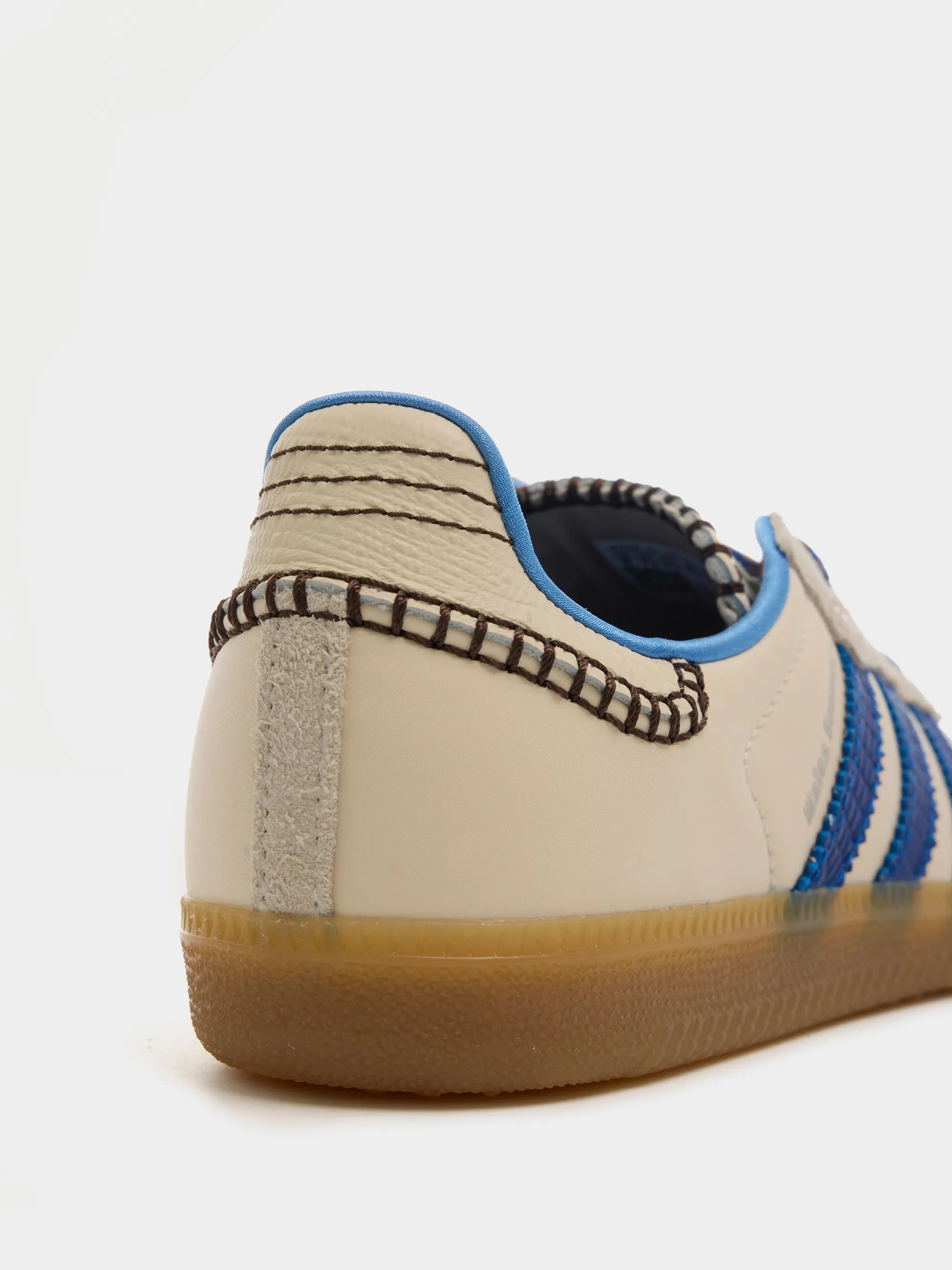 adidas x WB Nylon Samba, Cream / Blue