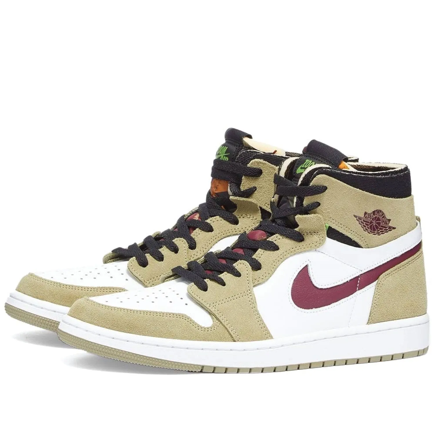 Air Jordan 1 Zoom Comfort 'Neutral Olive Cherrywood'