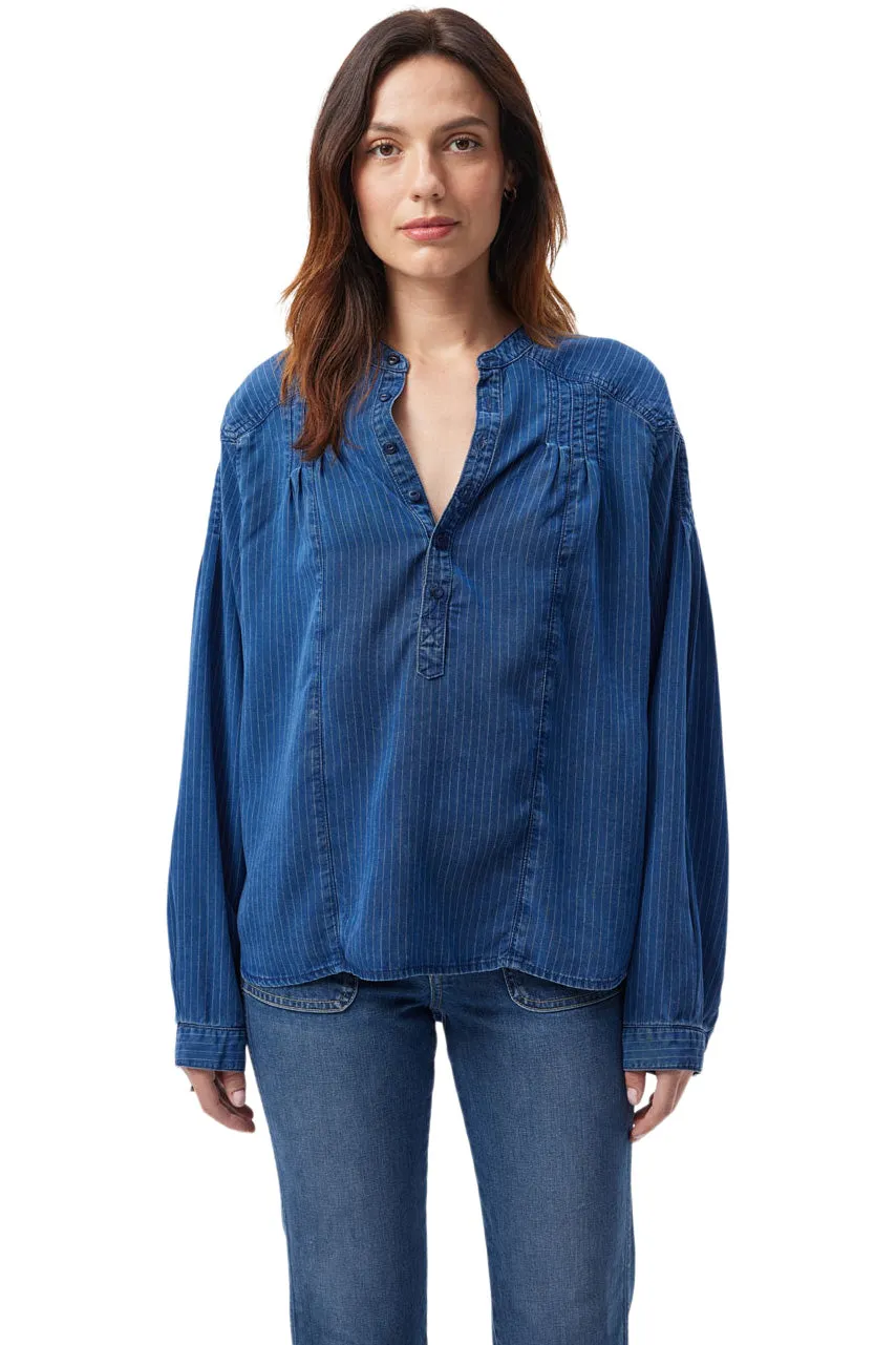 AMO Denim Helena Shirt in Indigo