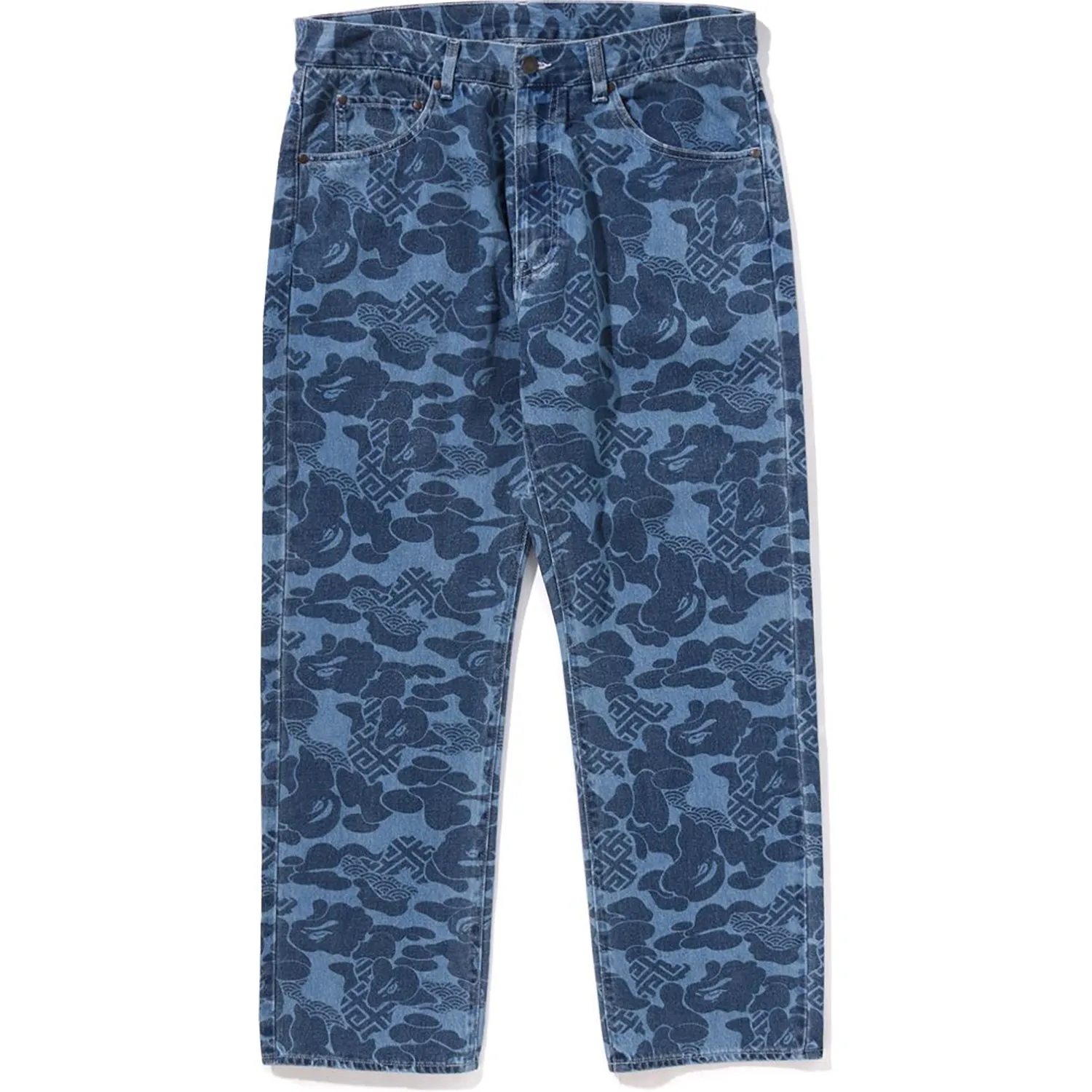 ASIA CAMO DENIM PANTS MENS