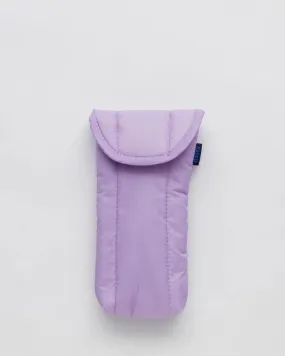 Baggu Puffy Glasses Sleeve - Dusty Lilac