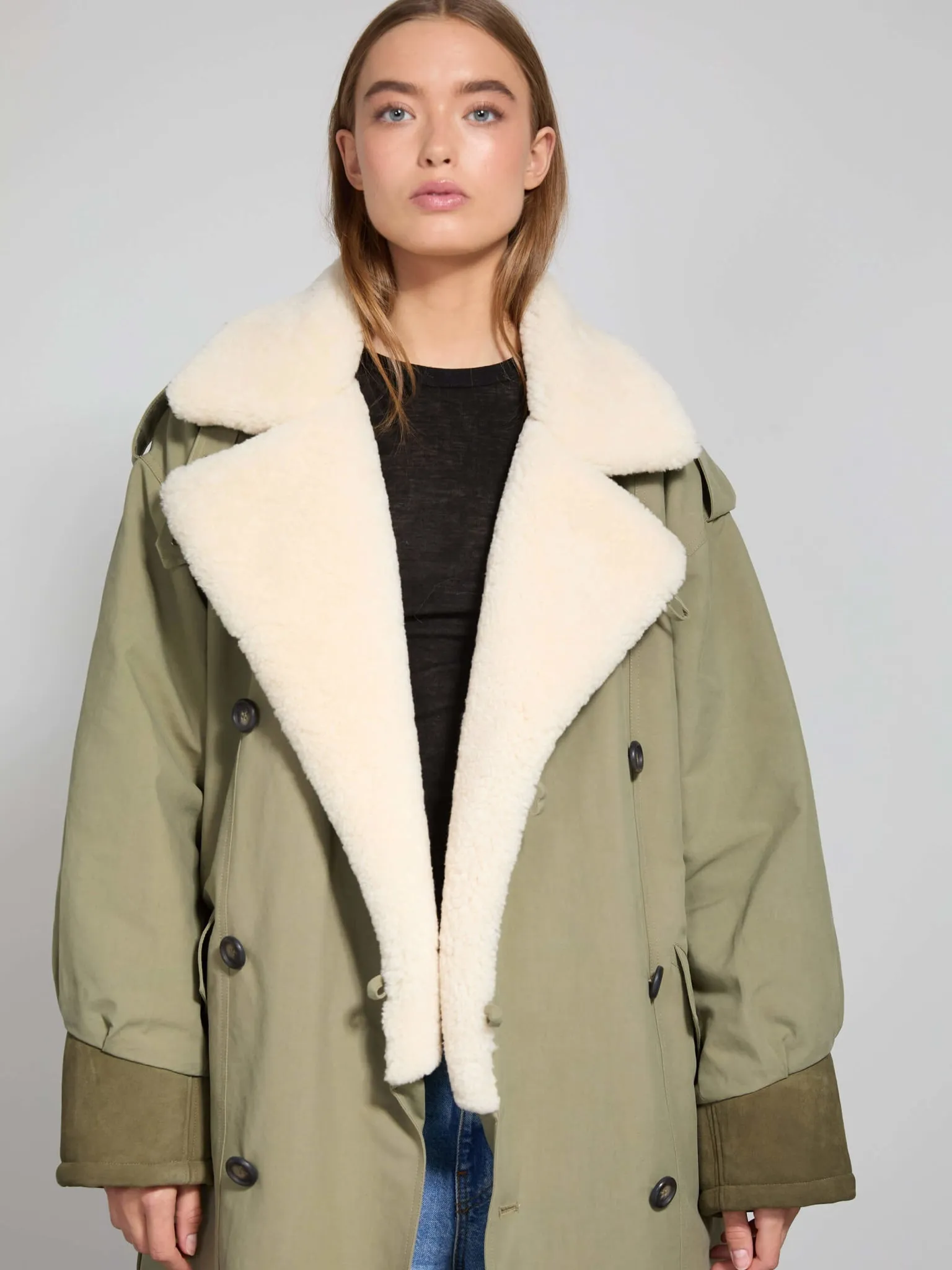 BARLIE COAT - ARMY