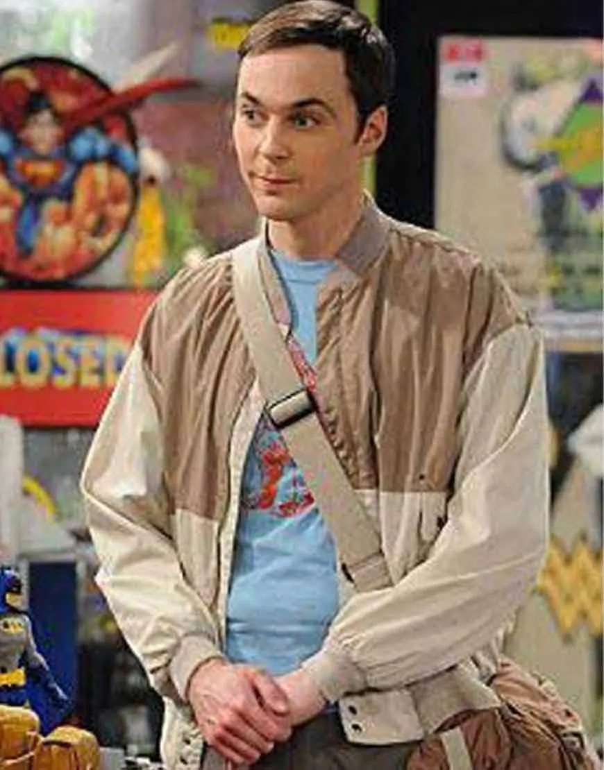 Big Bang Jim Parsons Brown Jacket | Theory Sheldon Cotton Jacket