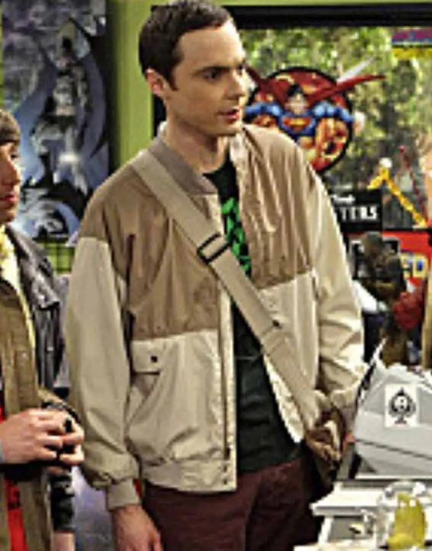 Big Bang Jim Parsons Brown Jacket | Theory Sheldon Cotton Jacket