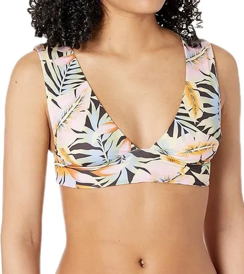 BILLABONG Postcards from Parad Costume da bagno bikini a righe con stampa floreale tropicale C3ST21 BIP2 1220 Multicolore