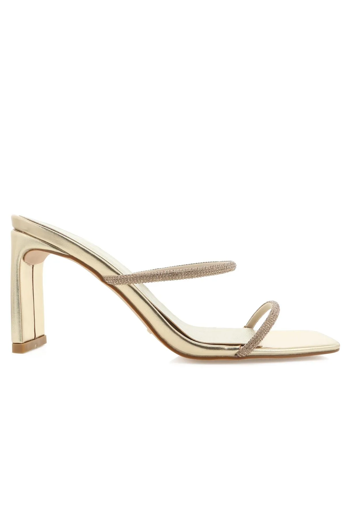 BILLINI Kallie Heels Gold/ Diamante