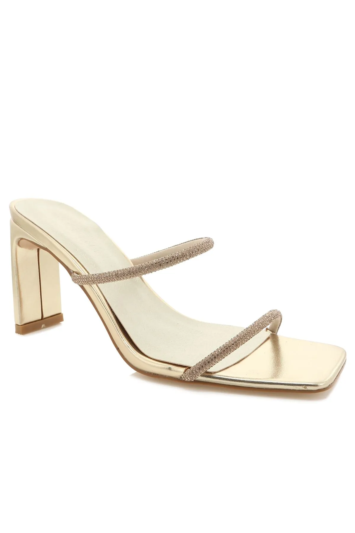 BILLINI Kallie Heels Gold/ Diamante