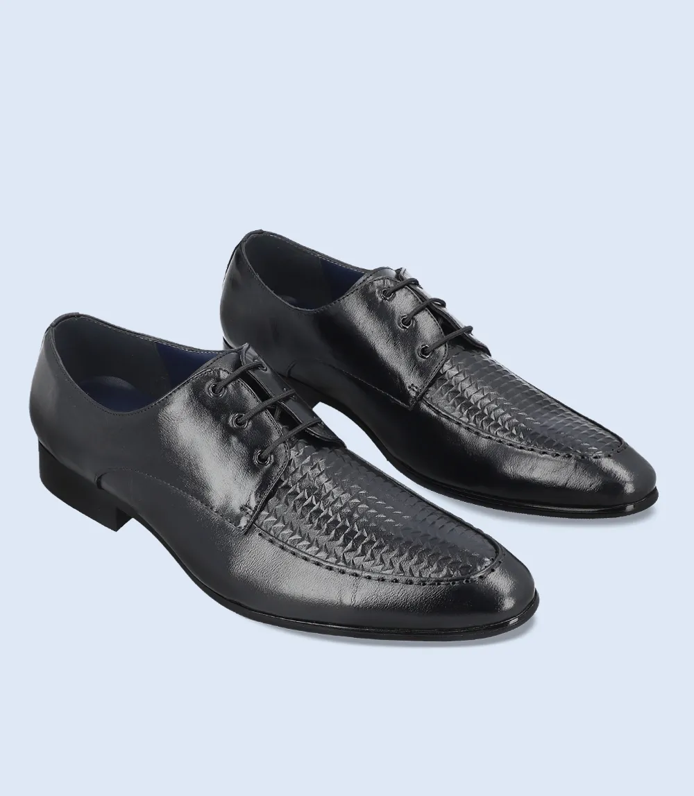 BM4163-BLACK-Men Formal Lace Up's