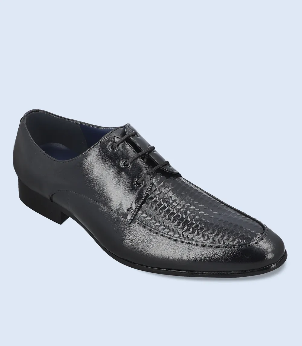 BM4163-BLACK-Men Formal Lace Up's