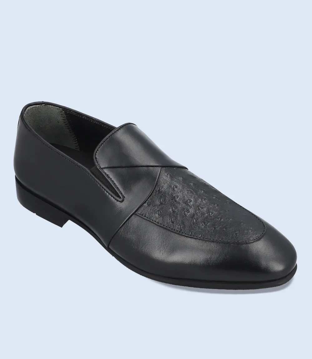 BM5182-BLACK-Men Formal Slip-on's