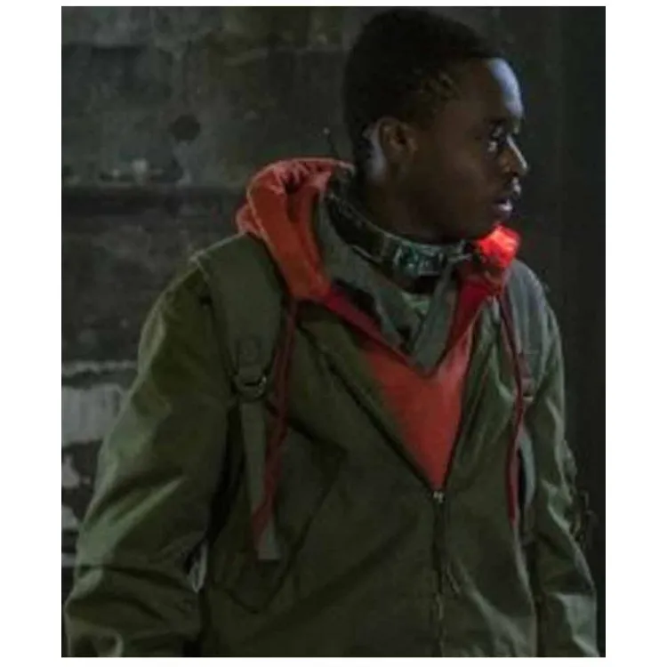 Captive State Ashton Sanders Jacket with Hoodie -Ashton Sanders Jacket