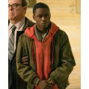 Captive State Ashton Sanders Jacket with Hoodie -Ashton Sanders Jacket