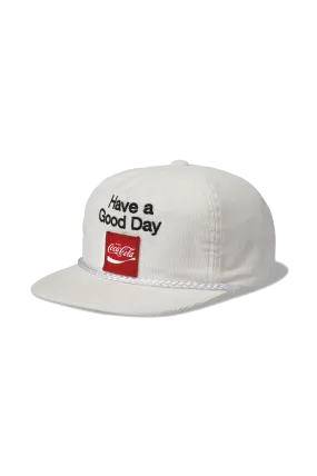 CASQUETTE BRIXTON COCA COLA GOOD DAY HP White