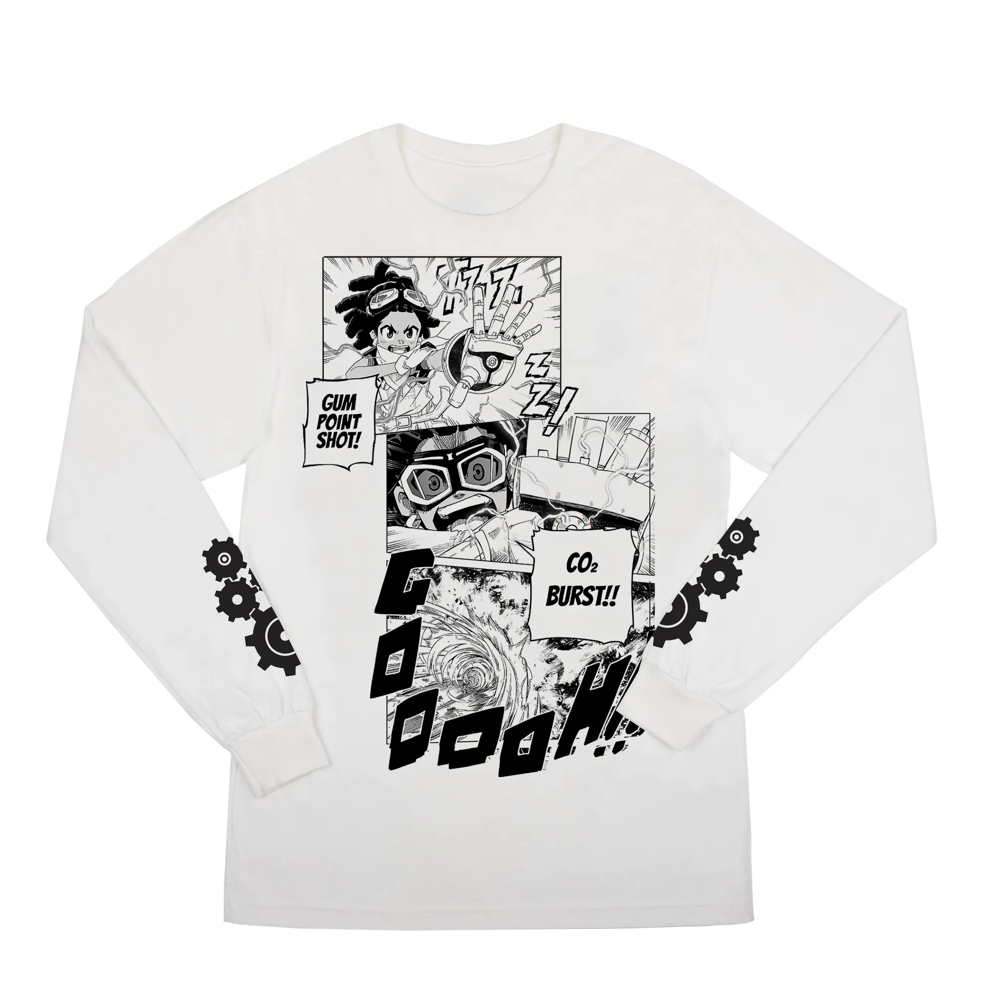 Cast Blast White Long Sleeve