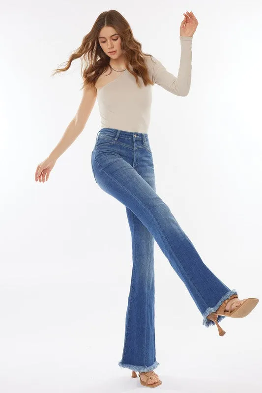 Claire High Rise Flares