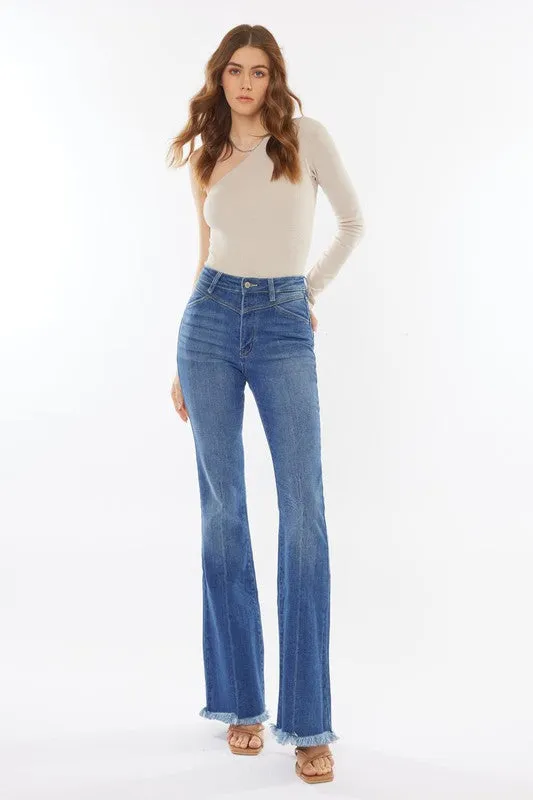 Claire High Rise Flares