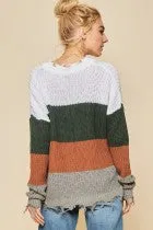 Colorblock Sweater