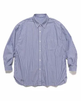 Corporate Uniform L/S Shirt Blue Stripe