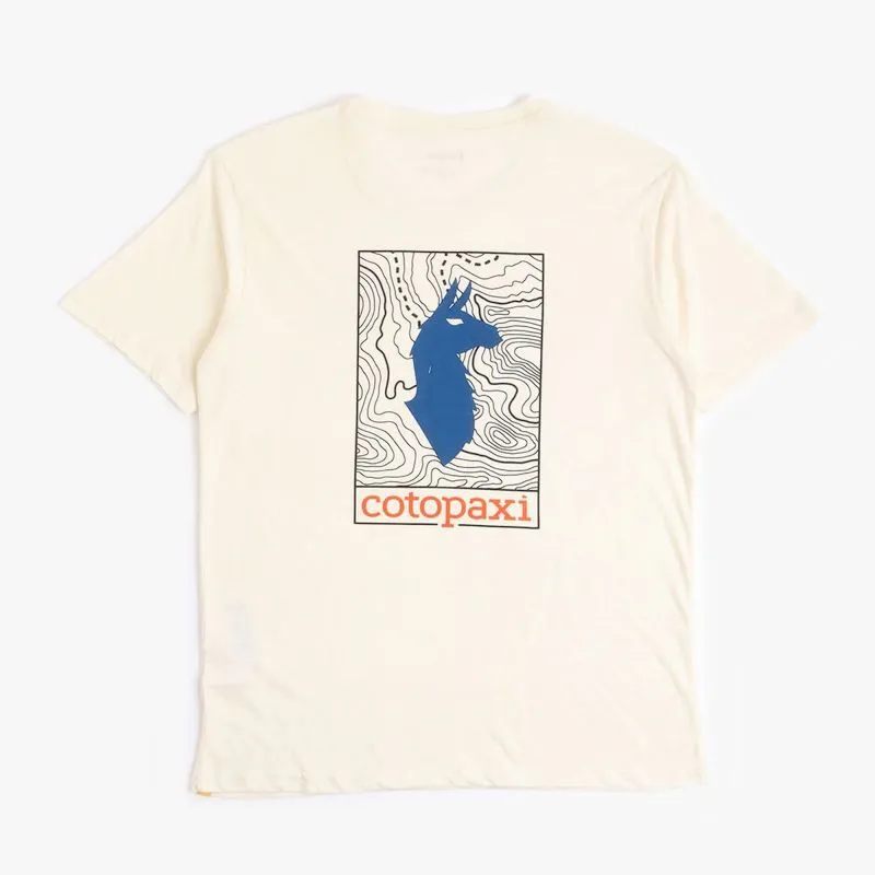 Cotopaxi  Llama Sequence Organic T-Shirt - T-shirt - Uomo