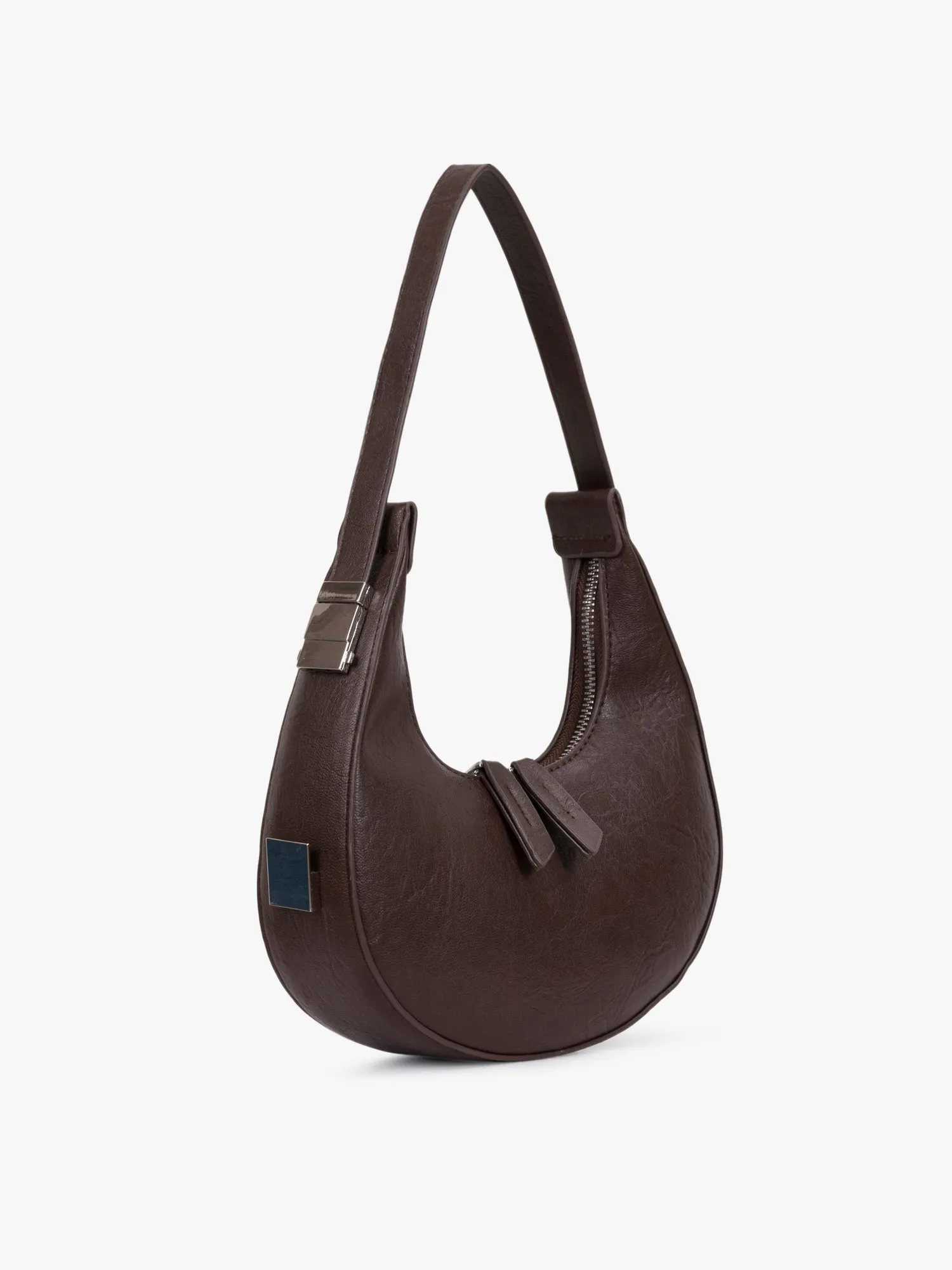 CRESCENT SOLID HANDBAG