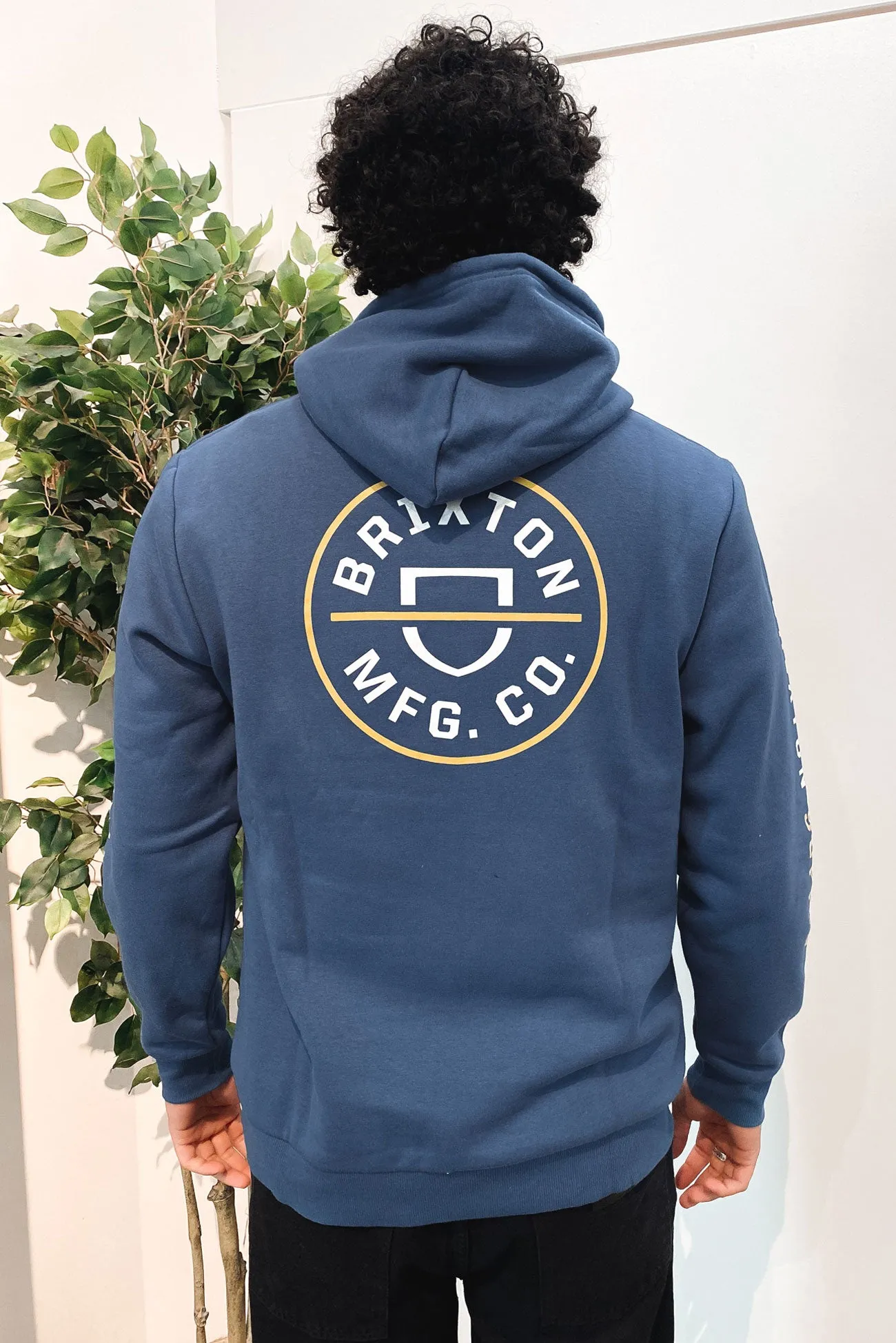 Crest Hood Pacific Blue Straw Off White