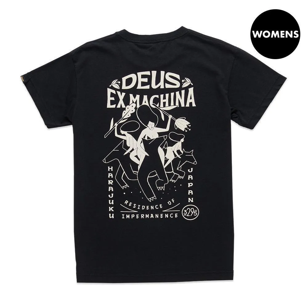 Deus Ex Machina  |Unisex Plain Cotton Short Sleeves Logo Surf Style T-Shirts