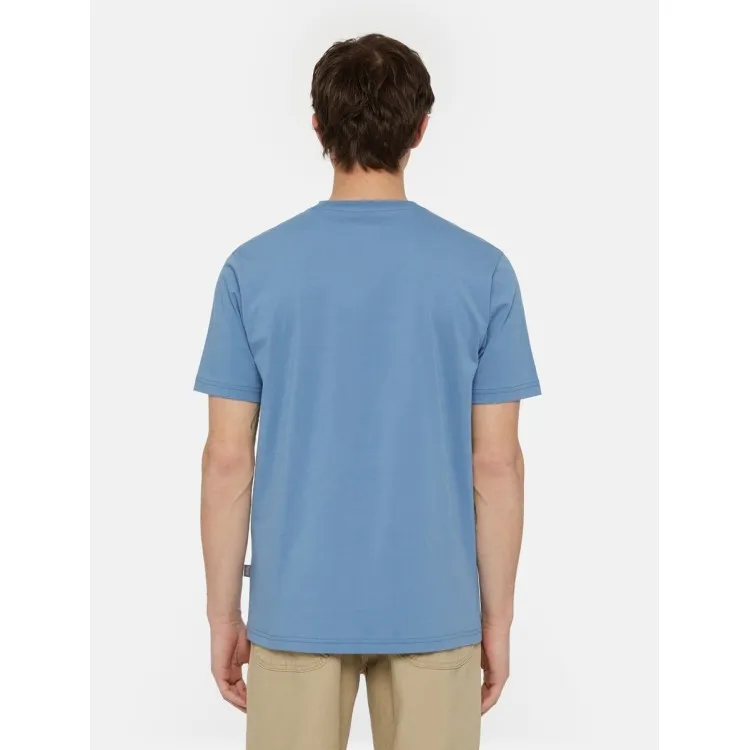 Dickies MAPLETON T-Shirt Uomo Maniche Corte Azzurro