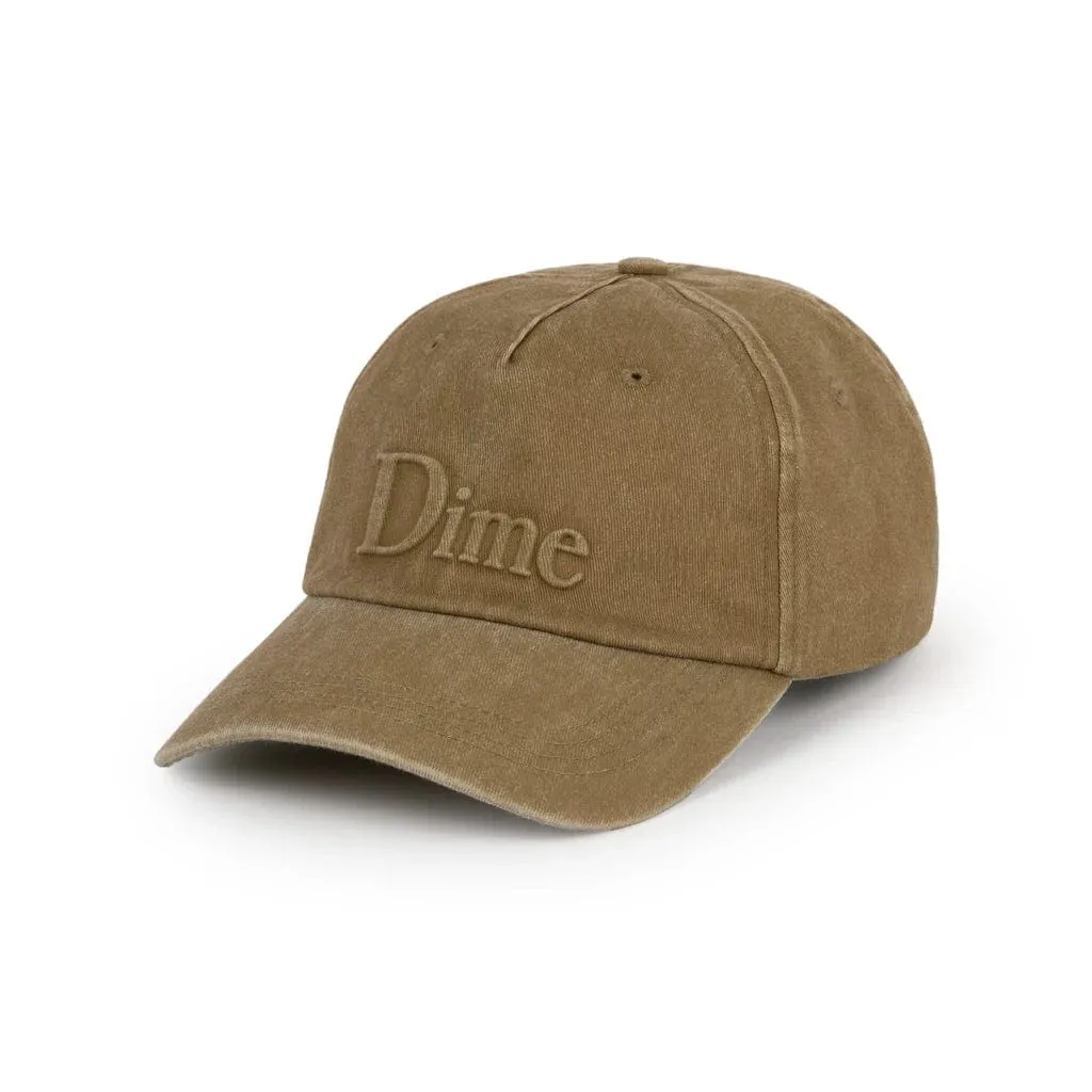 Dime MTL Classic Embossed Uniform Cap Stone Washed