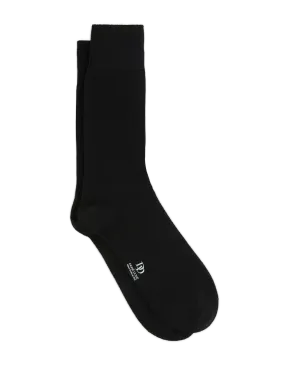 DORÉ DORÉ  Cotton over the knee socks  - Black