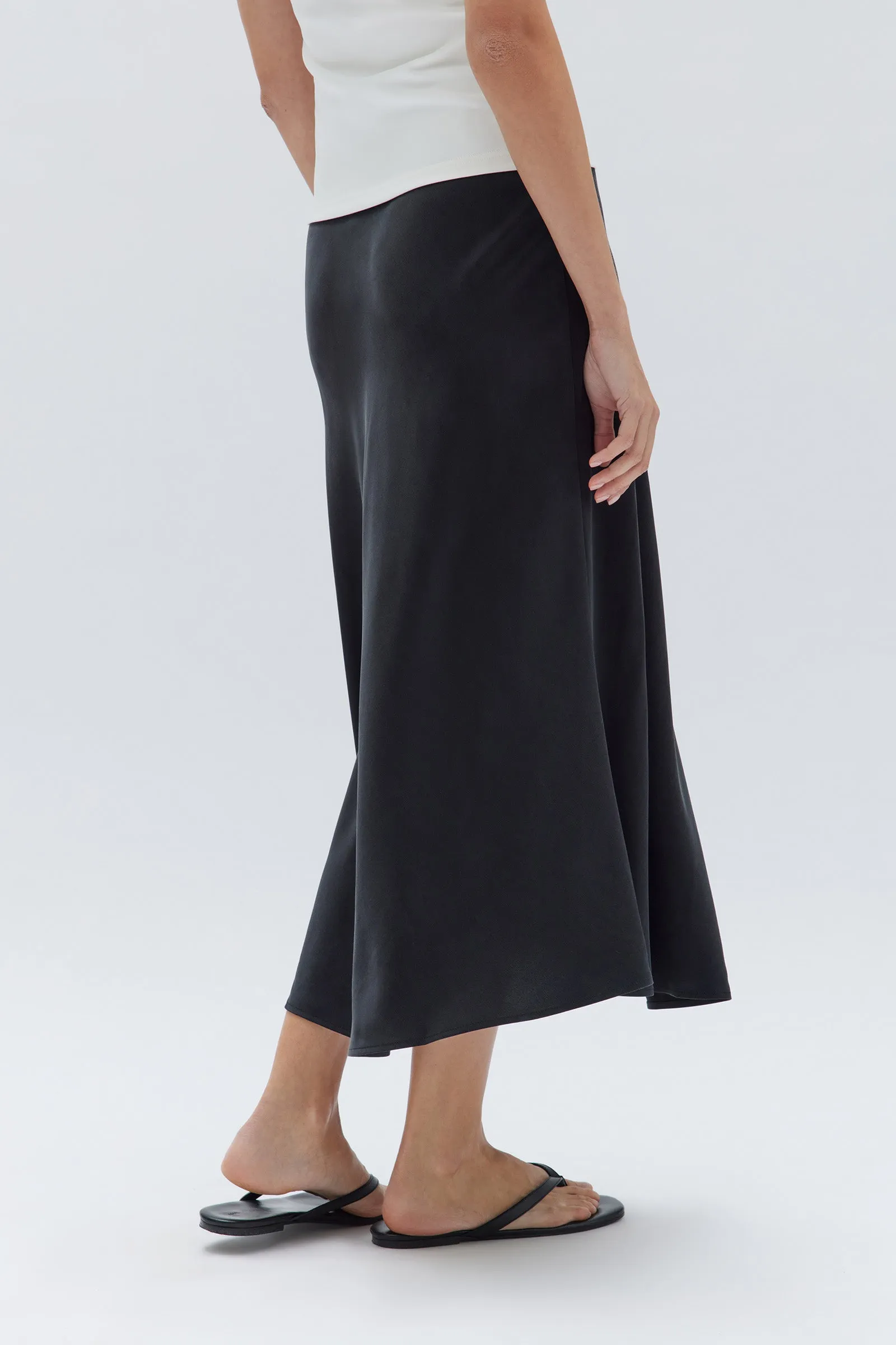 Ena Silk Skirt