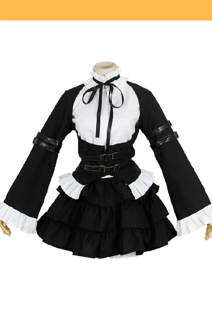 Fairy Tail Erza Scarlet Maid Cosplay Costume