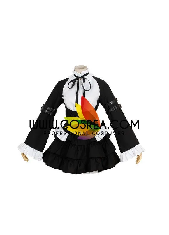 Fairy Tail Erza Scarlet Maid Cosplay Costume