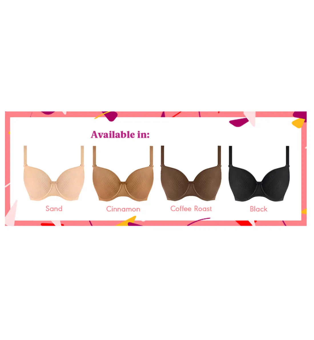 Freya Idol Molded Sweetheart Balcony Underwire Bra (1050) - Cinnamon