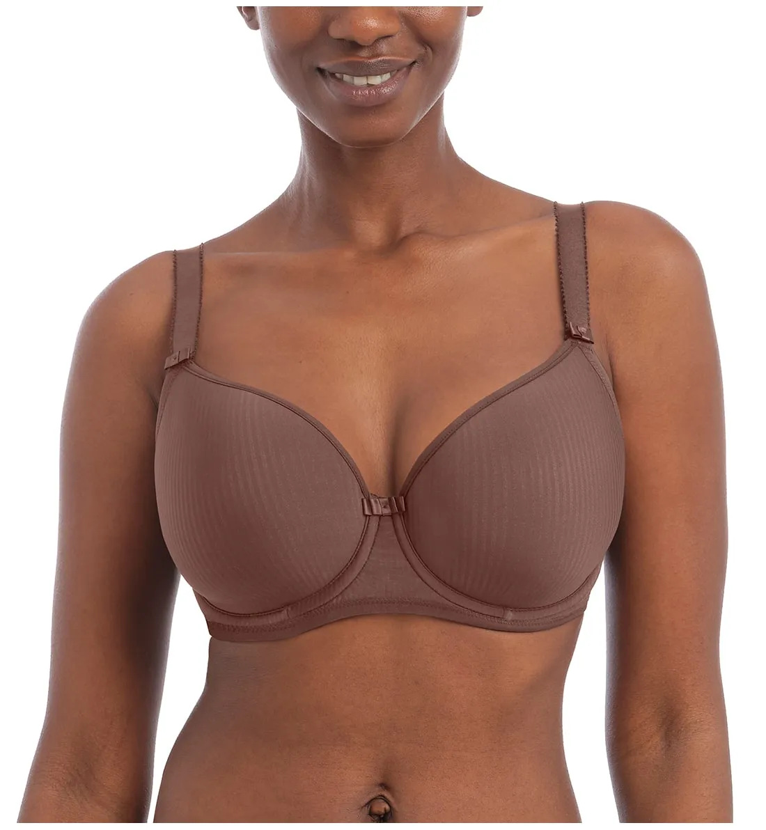 Freya Idol Molded Sweetheart Balcony Underwire Bra (1050) - Coffee Roast