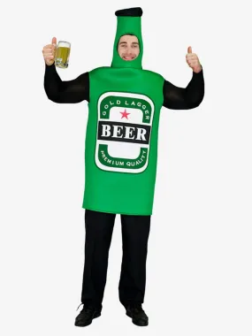 Halloween Funny Beer Bottle One Piece Halloween Costume for Oktoberfest Party