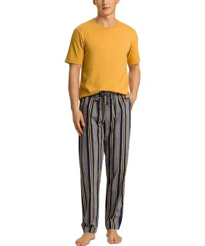 Hanro Cotton Striped Lounge Pants