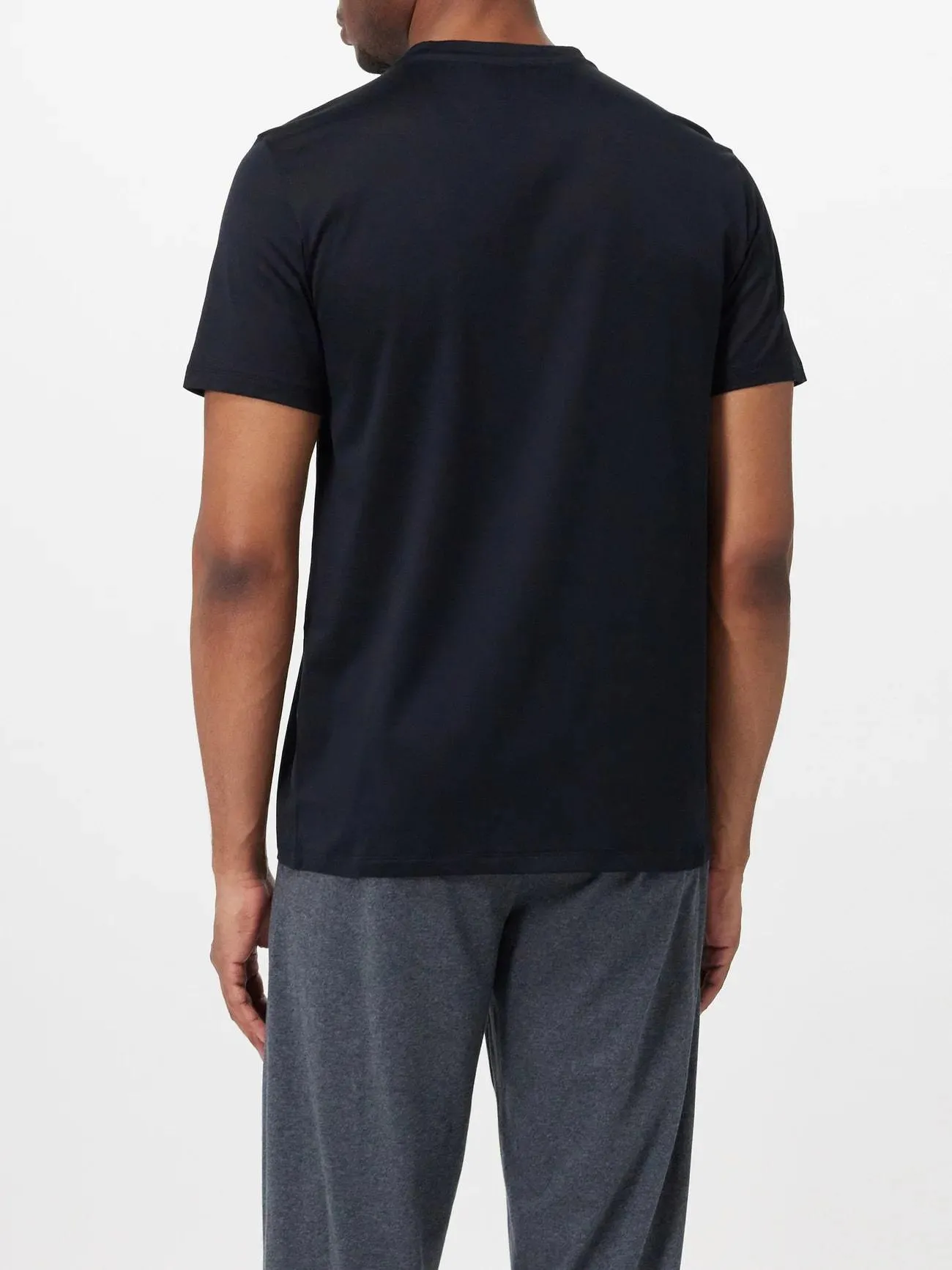 HANRO  |Crew Neck Plain Cotton Short Sleeves Crew Neck T-Shirts