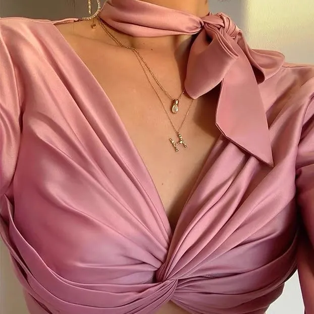 HOLLY SATIN TOP