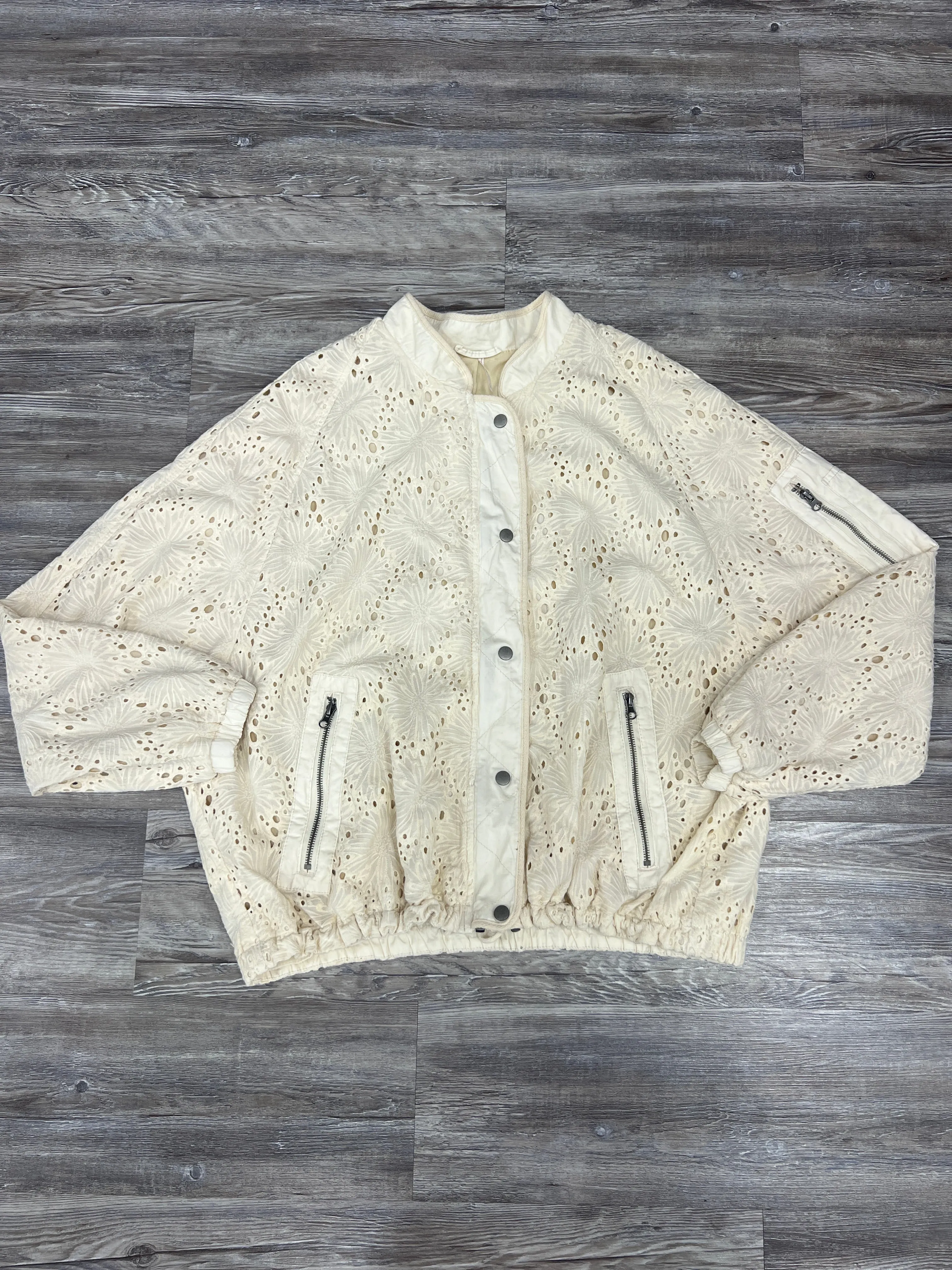 Jacket Other By Free People In Cream, Size: L