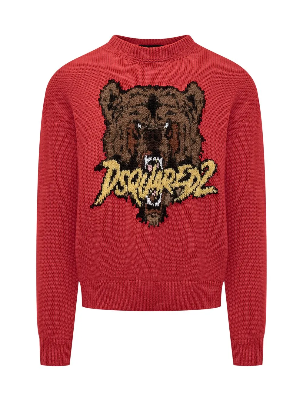 Jacquard Bear Sweater