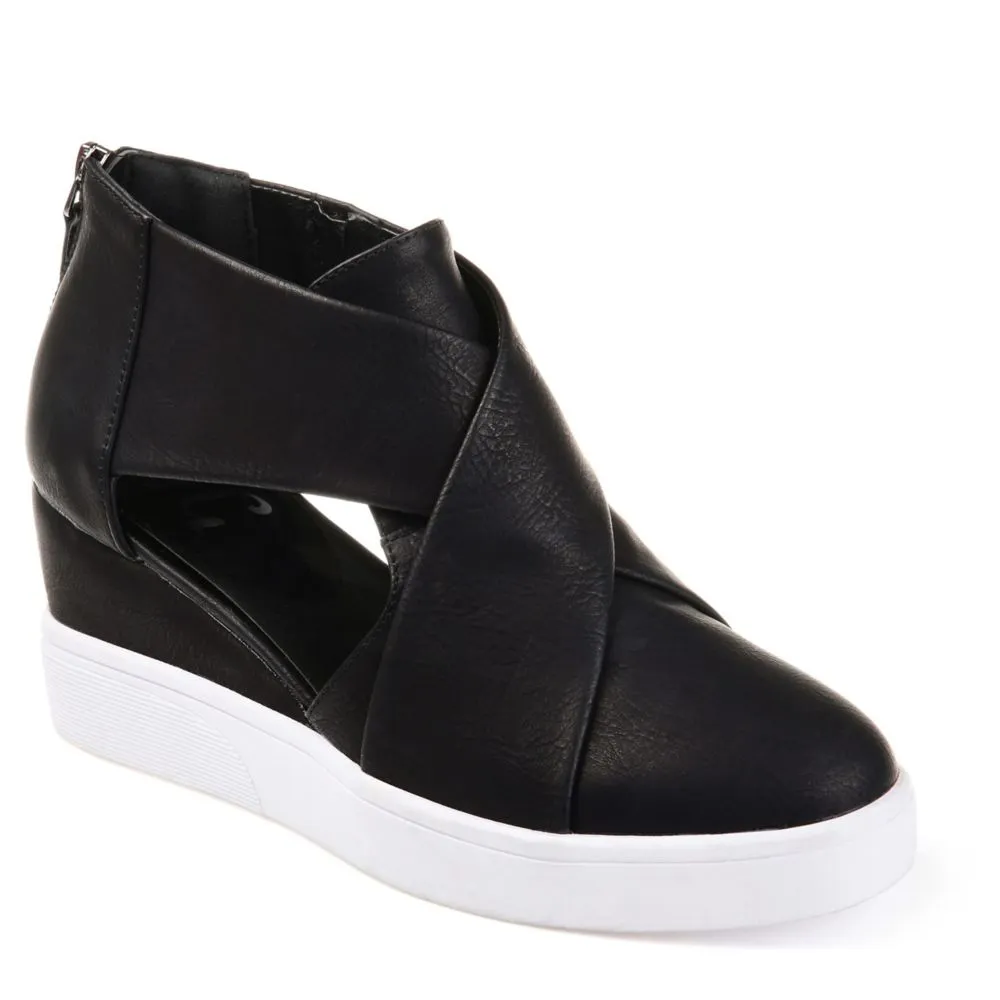 Journee Collection  WOMENS SEENA WEDGE SNEAKER