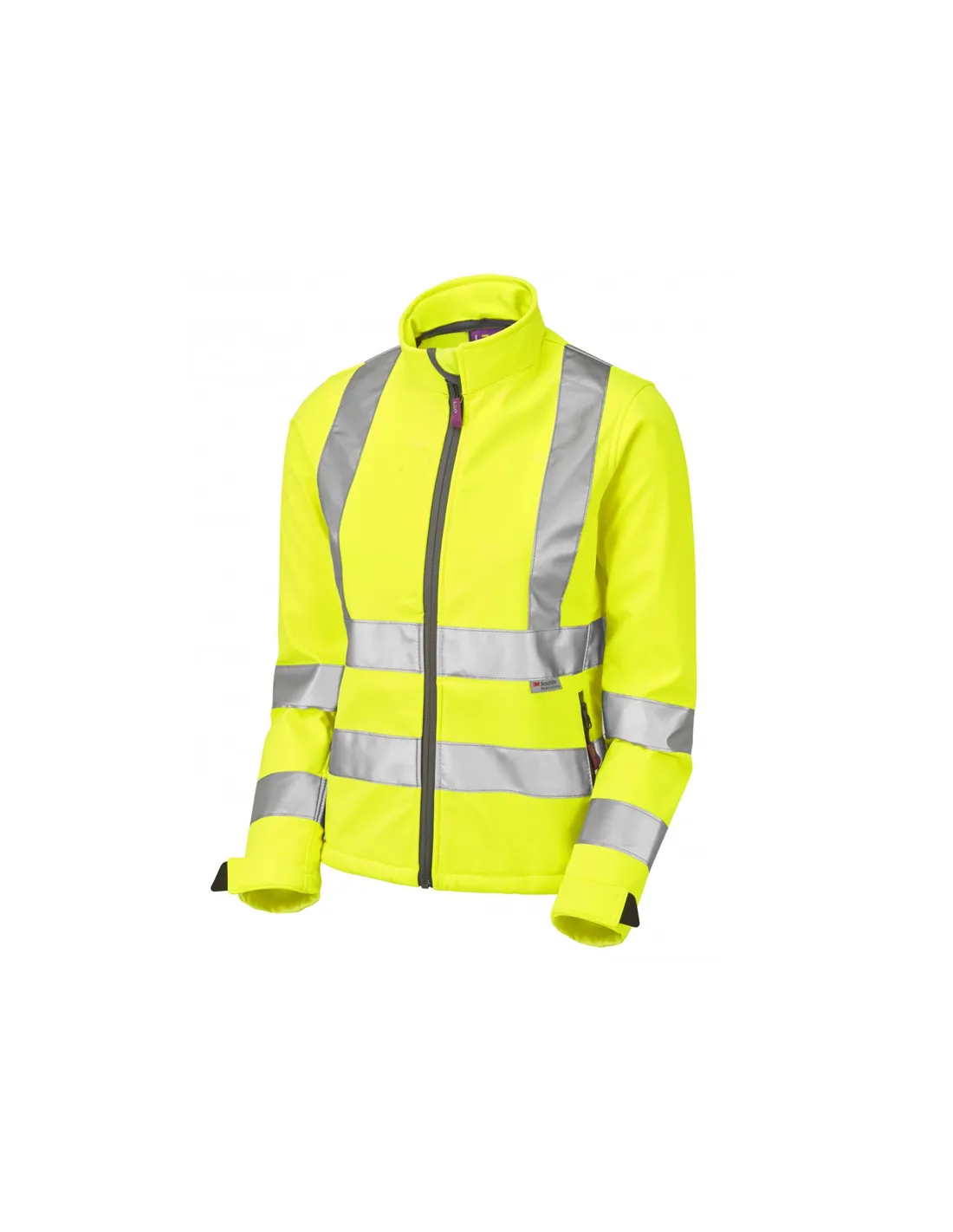 Leo Workwear - SJL01 Honeywell Class 2 Women's Softshell jacket - Yellow - 2020ppe Size XS