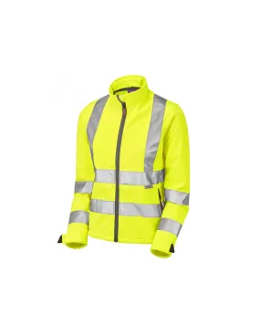 Leo Workwear - SJL01 Honeywell Class 2 Women's Softshell jacket - Yellow - 2020ppe Size XS