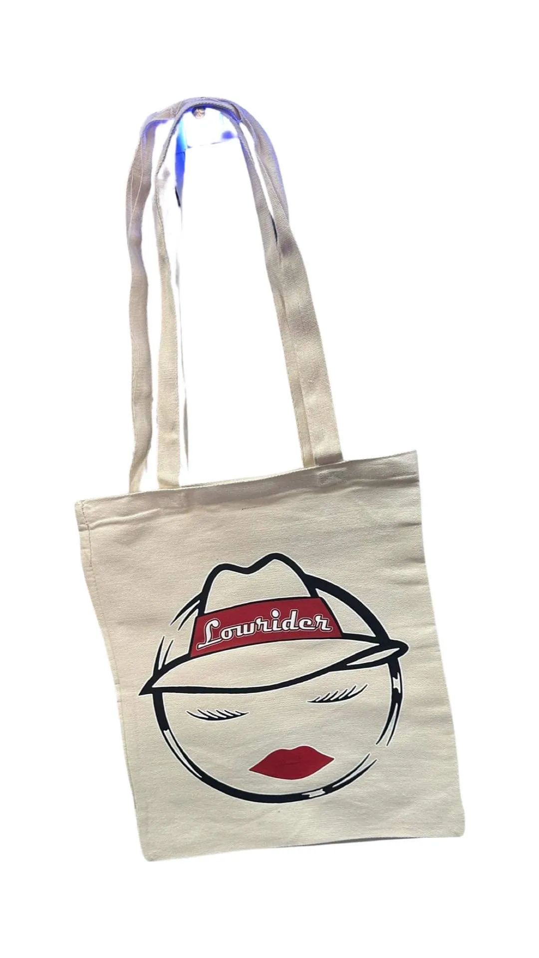 Lowrider Red Girl Tote Bag