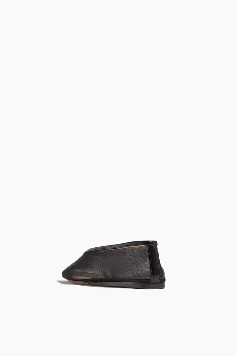 Luna Slipper - Black Mesh